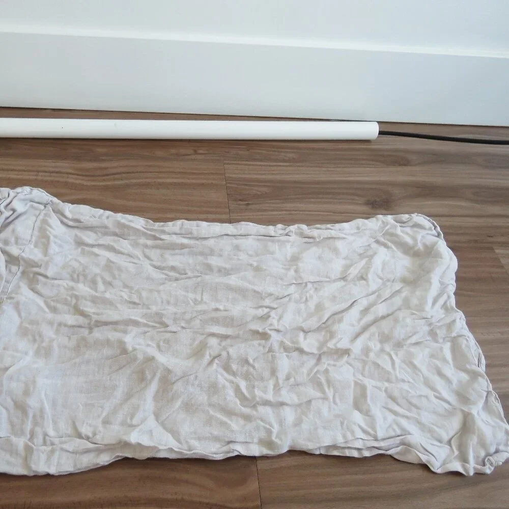RESTORATION HARDWARE 100% Linen Pillow Sham Neutral Minimalist
